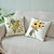 baratos Textured lance travesseiros-Capa de almofada decorativa bordada, 1 peça, capa de almofada quadrada macia, fronha para quarto, sala de estar, sofá, cadeira, planta floral