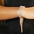 preiswerte Armband-Damen Tennisarmband Quaste Kostbar Modisch Luxus Strass Armband Schmuck Gold Für Geschenk Verlobung