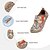 cheap Graphic Print Shoes-Women&#039;s Sneakers Flats Slip-Ons Print Shoes Slip-on Sneakers Daily Vacation Travel Floral Flat Heel Vacation Casual Comfort Walking Canvas Loafer Yellow Pink Blue