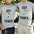 halpa Pride paidat-homopari t-paita kirje 2 kpl miesten t-paita t-paita t-paita pyöreä kaula päivittäinen loma lyhythihainen print samaa sukupuolta lgbt pride