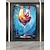 preiswerte Abstrakte Gemälde-handgemaltes abstraktes modernes Ölgemälde auf Leinwand Traubenrotwein Bild Wanddekoration für Esszimmer Wanddekor Kunst kein Rahmen