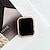 tanie Etui do smartwatchów-5 paczek Etui na zegarek Kompatybilny z Apple Watch Series 8 7 41mm 45mm / Series 6 5 4 SE 40mm 44mm / Series 3 2 1 38mm 42mm Odporne na zarysowania Ultra cienkie dookoła ochronny Stop Zobacz Okładka