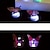 baratos Luzes decorativas-10pcs luz noturna 3d que muda de cor borboleta fofa luz noturna led, adequada para quarto, banheiro, banheiro, escadas, cozinha, corredor, luz noturna compacta, branco quente