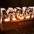 abordables Luces decorativas-Luz nocturna LED con estampado de flores, flor del mes de nacimiento, regalo del día de la madre para mamá, abuela, esposa
