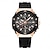 voordelige Quartz-horloges-curren modieus sport multifunctioneel chronograaf quartz horloge met siliconen band creatief ontwerp wijzerplaat lichtgevende wijzers horloge 8462