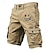 preiswerte Bedruckte Cargo-Shorts für Herren-Herren Cargo-Shorts mit mehreren Taschen, Grafik-Graffiti-Print, Outdoor-Shorts, Sport-Outdoor-Shorts, klassische mikroelastische Shorts