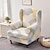 billige Betræk til wingback-stol-blødt elastisk tiger bænkbetræk fritid skammel betræk plaid all-wrap sofa stole betræk