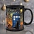 cheap Mugs &amp; Cups-Ceramic Doctor Insp Mug Tardis-Inspired Creation Perfect for Creative Souls and Fans of Doctor Who, Making It an Ideal Gift for Those Who Appreciate Imaginative Design