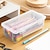 cheap Storage &amp; Organization-4pcs Transparent Pencil Organizer - Large Capacity Clear Stationery Storage Box for Pens, Pencils, Crayons, Sketching Pens, Makeup Brushes, and More