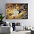 olcso Absztrakt festmények-nagy méretű nehéz vastag kés barna vászon kézzel festett tájkép olajfestmény legjobb ajándék otthoni irodai dekorációs műalkotásokhoz