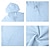 billige Bomuldslinnedskjorte-Herre Skjorte linned skjorte Sommer skjorte Strandtrøje Hvid Blå Kakifarvet Langærmet Vanlig Hætte Forår sommer Afslappet Daglig Tøj