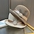 Χαμηλού Κόστους Fascinators-Γοητευτικά Καπέλα Καλύμματα Κεφαλής Ακρυλικό / Βαμβάκι Κλος καπέλο Τύπου bucket Ψάθινο καπέλο Causal Αργίες Κομψό Βίντατζ Με Τεχνητό διαμάντι Φιόγκοι Ακουστικό Καπέλα