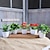 preiswerte Künstliche Blumen &amp; Vasen-5-teiliges Set mit künstlichen Mini-Topfpflanzen – realistisches Kunstpflanzen-Ensemble als Dekoration für Zuhause und Büro.