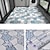 tanie Tapeta abstrakcyjna i marmurowa-antypoślizgowa podłoga do kuchni i łazienki pogrubiona podłoga balkonowa tapeta samoprzylepna wodoodporna naklejka z cegły porcelanowej 3 metry
