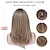 Недорогие Накладные челки-топпер для волос 19-дюймовые топперы для тонких волос топперы для волос с большой основой синтетические топперы для женщин коричневые с темными корнями топперы для волос виглеты для женщин