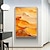 tanie Pejzaże-Ręcznie robione malarstwo pustynne wielbłądy malowanie niestandardowe farby ręczne malowidła ścienne spersonalizowany obraz ścienny do salonu sypialnia (bez ramki)