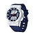 preiswerte Digitaluhr-SANDA Herren Digitaluhr Modisch Lässige Uhr Geschäftlich Armbanduhr leuchtend Stopuhr Countdown Kalender TPU Beobachten
