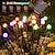 voordelige Pathway Lights &amp; Lanterns-1 st 12led solar tuin vuurvlieg lamp, zwaaiende lichten 2 knipperende modi waterdicht voor gazon trottoir pad tuin patio