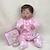 Χαμηλού Κόστους Κούκλες-18 inch Κούκλες σαν αληθινές Παιχνίδι για Μωρό &amp; Νήπιο Αναγεννημένη κούκλα για μικρά παιδιά Κούκλα Αναγεννημένη κούκλα μωρού Παιδιά Μωρά Κορίτσια Αναγεννημένη κούκλα μωρών Δίδυμα Α