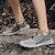 ieftine Adidași Bărbați-Bărbați Oxfords Retro Plimbare Casual Zilnic Piele Comfortabil Cizme / Cizme la Gleznă Loafer Negru Kaki Gri Primăvară Toamnă
