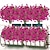 economico Fiore finti-10 rami di fiori artificiali da esterno eucalipto a sette steli, viole viola, bouquet floreale realistico per centrotavola decorativi e composizioni floreali