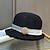 Χαμηλού Κόστους Fascinators-Γοητευτικά Καπέλα Καλύμματα Κεφαλής Ακρυλικό / Βαμβάκι Κλος καπέλο Τύπου bucket Ψάθινο καπέλο Causal Αργίες Κομψό Βίντατζ Με Τεχνητό διαμάντι Φτερό Ακουστικό Καπέλα