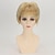 cheap Older Wigs-Short Blonde Pixie Cut Wigs for Women Synthetic Wig Straight With Bangs Wig Short Blonde Synthetic Hair Women&#039;s Blonde