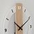 baratos Decoração de Parede-Moda criativa relógio de quartzo escandinavo silencioso balanço relógio 40 cm relógio de parede sala estar mudo moderno simples restaurante