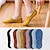 cheap Socks-10 Pairs Women&#039;s No Show Socks Work Daily Solid Color Retro Polyester Simple Classic Casual Sports