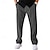 cheap Sweatpants-Men&#039;s Sweatpants Trousers Drawstring Elastic Waist Straight Leg Plain Comfort Sports Outdoor Daily Fashion Casual ArmyGreen Black Micro-elastic