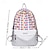 cheap Backpacks &amp; Bookbags-Women&#039;s Backpack School Bag Bookbag School Daily Geometric Nylon Large Capacity Lightweight Zipper Black White