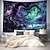 cheap Landscape Tapestry-Rabbit under Moon Hanging Tapestry Wall Art Large Tapestry Mural Decor Photograph Backdrop Blanket Curtain Home Bedroom Living Room Decoration