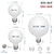 abordables Ampoules Globe LED-2 pièces 7 W 9 W 10 W Ampoules Globe LED 600/800/900 lm E26 / E27 G95 35/45/50 Perles LED SMD 2835 Blanc Chaud Blanc 85-265 V