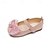 זול נעלים שטוחות לילדים-בנות שטוחות נעלי נסיכה PU נייד נעלי נסיכה ילדים גדולים (7 שנים +) ילדים קטנים (4-7) יומי הליכה פאייטים ורוד לבן חלב אביב סתיו