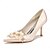 cheap Wedding Shoes-Women&#039;s Wedding Shoes Ladies Shoes Valentines Gifts White Shoes Wedding Party Valentine&#039;s Day Bridal Shoes Rhinestone Satin Flower Stiletto Pointed Toe Elegant Fashion Cute Satin Loafer White Ivory