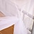 cheap Bed Canopies &amp; Drapes-Mosquito Net Density Strap Student Dorm Mosquito Net Solid Color White Courtyard Wedding Mosquito Netting Include Pair of Rope Mosquito Prevention Hooks Mosquito Netting