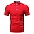 cheap Classic Polo-Men&#039;s Golf Shirt Golf Polo Work Casual Lapel Short Sleeve Basic Modern Plain Button Spring &amp; Summer Regular Fit Black White Red Navy Blue Orange Green Golf Shirt