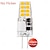 Χαμηλού Κόστους LED Bi-pin Λάμπες-10τμχ g4 λαμπτήρας led 2w χωρίς τρεμόπαιγμα ac/dc 12v 2835smd φωτεινή λάμπα σιλικόνης 8led ζεστό λευκό φως led γωνία 360 μοιρών για κρεμαστό πολυέλαιο