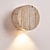 cheap Indoor Wall Lights-LED Sconce Post Modern Marble Wall Light Indoor Round Beam Spot Light 3000K Warm White Lighting Fixture Bedroom Bedside Wall Lamp for Hallway Living Room Porch Office