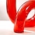 זול פסלים-אגרטל זכוכית שקוף צבעוני עם צינור מכופף בצורת n - מלאכה דקורטיבית מושלמת עבור הידרופוניקה פרחונית, קישוט שולחן