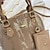 cheap Handbag &amp; Totes-Women&#039;s Handbag Bag Set Dome Bag PU Leather Daily Zipper Large Capacity Geometric Black White Red