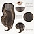 abordables Franges-Toppers de cheveux pour femmes pour cheveux clairsemés, mèches de cheveux en fibres synthétiques, postiches pour femmes, brun cendré, multi-couches, longues et droites, ondulées, clip en perruques