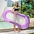 preiswerte hawaiianische Sommerparty-Aufblasbare Rückenlehne, schwimmendes Bett, Wasserliege, faltbare PVC-Liege, Wasserliege für Erwachsene im Freien