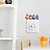 Χαμηλού Κόστους Αυτοκόλλητα Τοίχου-αυτοκόλλητο τοίχου κινουμένων σχεδίων χαριτωμένο πουλάκι παιδικό υπνοδωμάτιο φουαγιέ σαλονιού διακόπτης σπιτιού διακοσμητικό αυτοκόλλητο 8*14cm