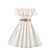 cheap Dresses-Kids Girls&#039; Dress Solid Color Short Sleeve Wedding Outdoor Casual Ruffle Vacation Fashion Daily Polyester Knee-length Casual Dress Swing Dress A Line Dress Summer Spring 7-13 Years Black White Yellow