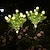 billige Pathway Lights &amp; Lanterns-solar gardenia græsplæne lys simulering blomst led havelys vandtæt gårdhave græsplæne sti landskab udendørs dekorativ atmosfære lys 1/2 stk.