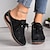 ieftine Flip-Flops de Damă-Pentru femei Papuci Sandale cu șireturi Sandale cu bretele Sandale Platformă Pantofi de confort Călcâiul ascuns Vârf rotund Casual Confortabili minimalism Plimbare Imitație Piele Loafer Gri Închis