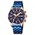 cheap Quartz Watches-SKMEI Men Quartz Watch Fashion Casual Business Wristwatch Luminous Stopwatch Calendar Waterproof Steel Watch