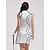 tanie Kolekcja projektanta-Damskie sukienka golfowa Biały Bez rękawów Damskie stroje golfowe Odzież Stroje Noś odzież