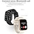 voordelige Smartwatches-QX 7 Slimme horloge 1.85 inch(es) Smart horloge Bluetooth ECG + PPG Stappenteller Gespreksherinnering Compatibel met: Android iOS Dames Heren Lange stand-by Handsfree bellen Waterbestendig IP68 42 mm